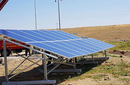 Uganda'da 6KW güneş su pompası sistemi projesi