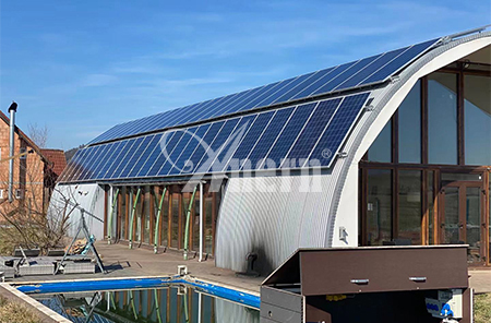 Fabrika için romen 25KW Off-grid güneş enerjisi sistemi