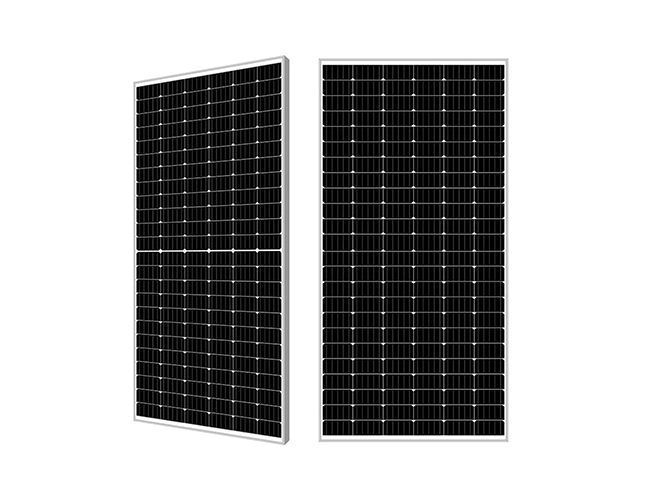 60W-550W yarım kesilmiş hücre Monocrystalline PERC güneş paneli