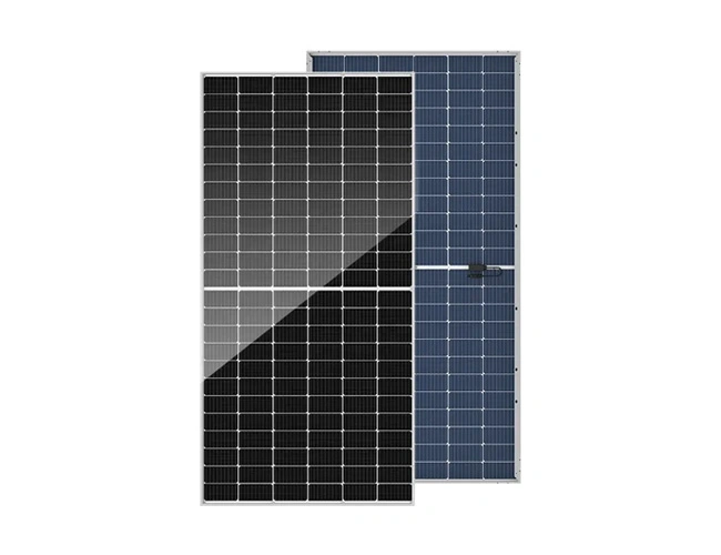Çift cam Mono güneş panelleri ile 400W-580W yarım hücreli N tipi Bifacial modülü