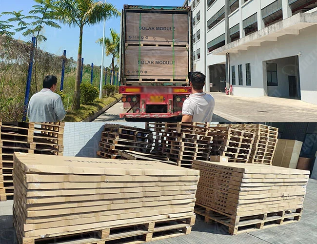 Yarım hücreli N tipi Mono güneş panelleri