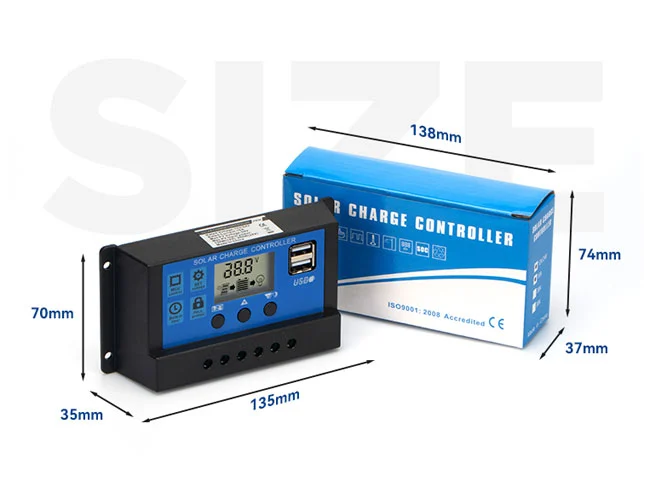 PWM Solar şarj regülatörü