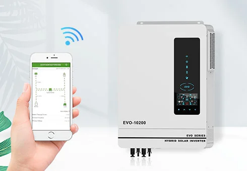 Ürünün gerçek zamanlı çalışma durumunu uzaktan izlemek için WIFI işlevi.