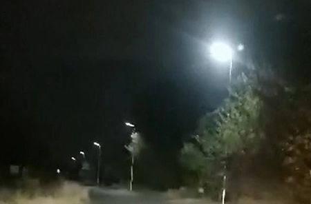 Botswana SLZ güneş sokak ışıkları projesinin 332 setleri