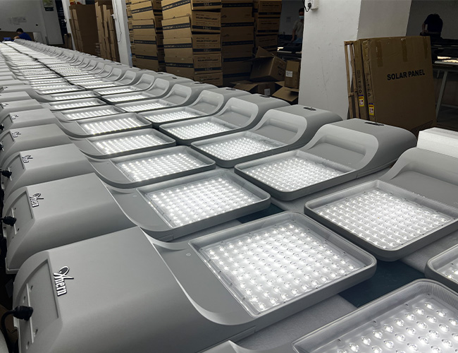 Hepsi iki güneş sokak lambası uygulamasında