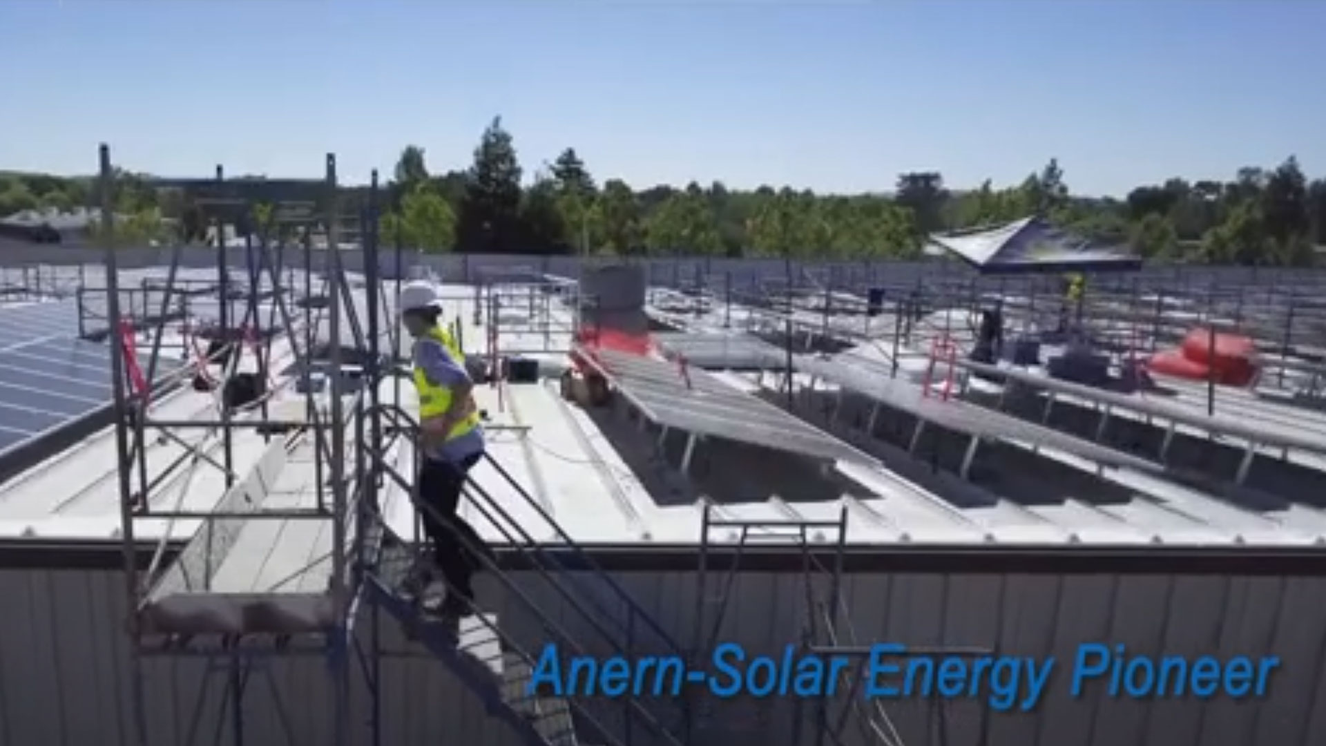 Anern ızgara güneş enerjisi sistemi üzerinde