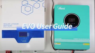 AN-EVO serisi invertör ve N serisi lityum pilin iletişim ayarları